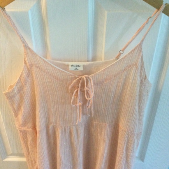 Midi “Others Follow” Peach Spaghetti strap M Dress - Picture 3 of 12